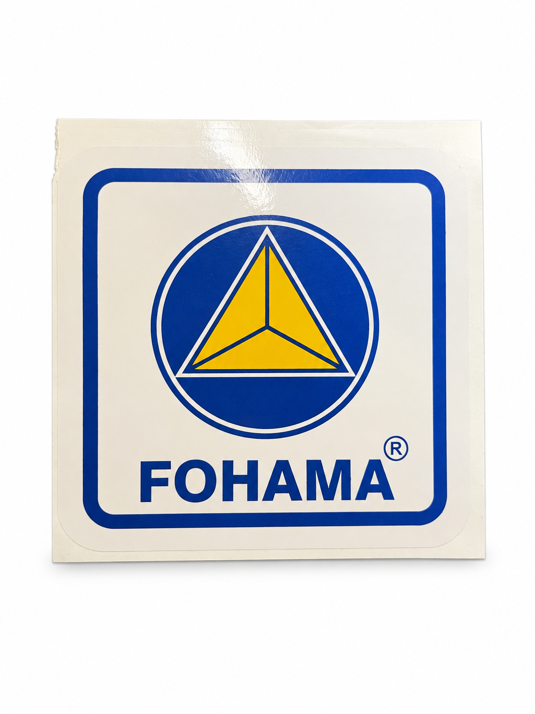 Calcomanía de marca FOHAMA en vinilo